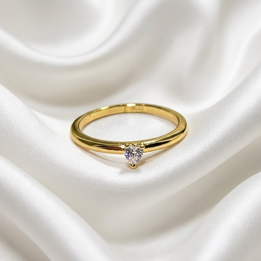 ANILLO CORAZON ZIRCON