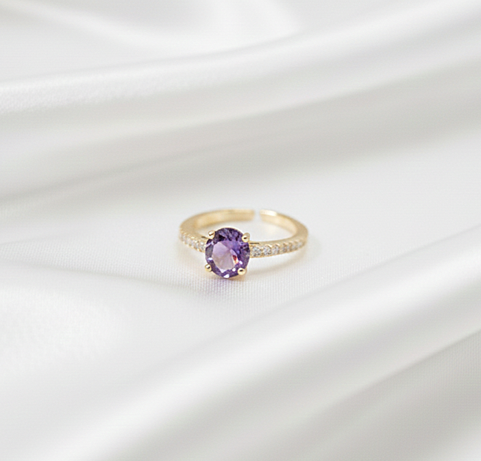 ANILLO CUATRO PUNTAS GRADUABLE JOYERIA D'ORÉ