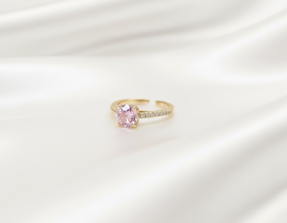 ANILLO CUATRO PUNTAS GRADUABLE JOYERIA D'ORÉ