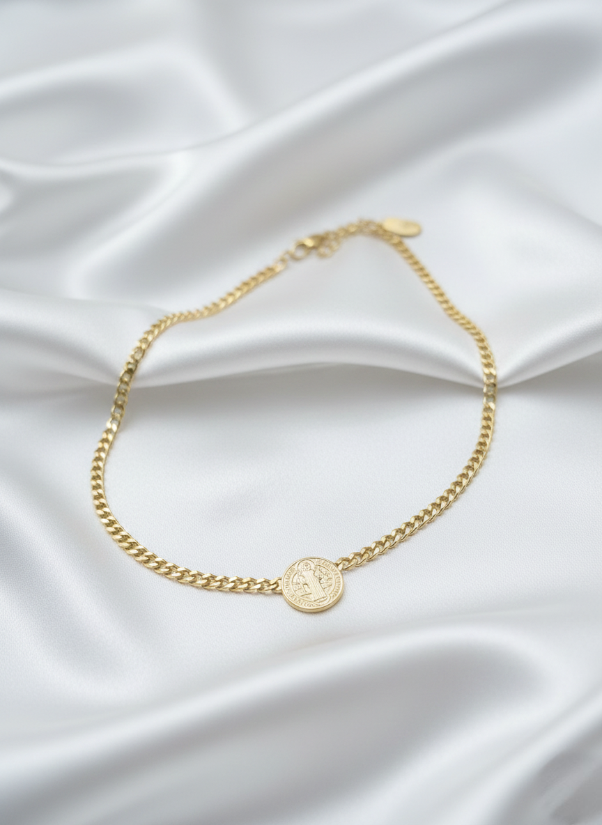 COLLAR CUBANO SAN BENITO 45CM JOYERIA D'ORÉ