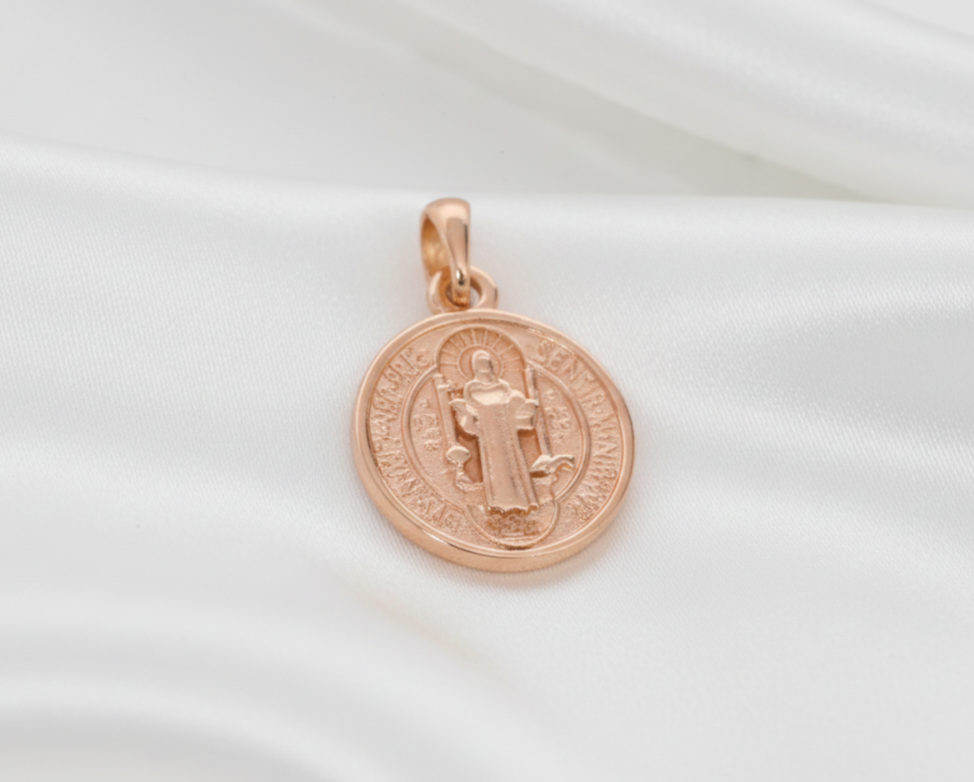 DIJE MEDALLA SAN BENITO 1.4CM