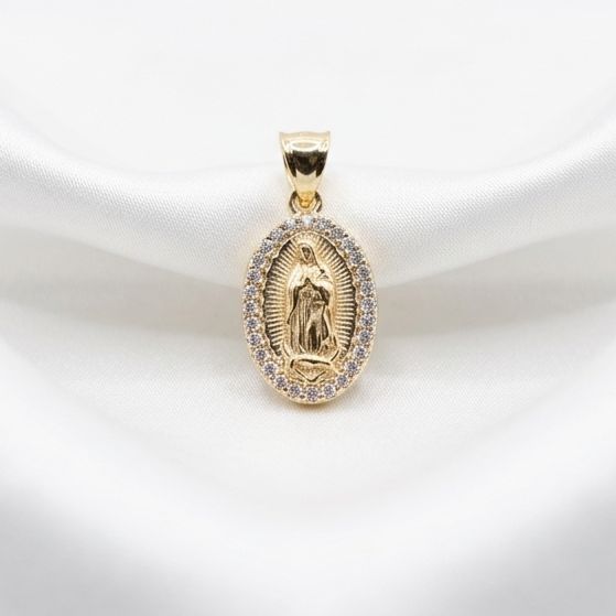 DIJE VIRGEN GUADALUPE CELESTIAL