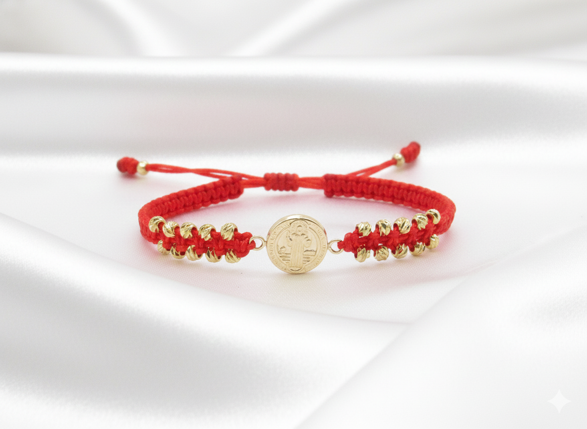 PULSERA SAN BENITO DELUXE	ROJA