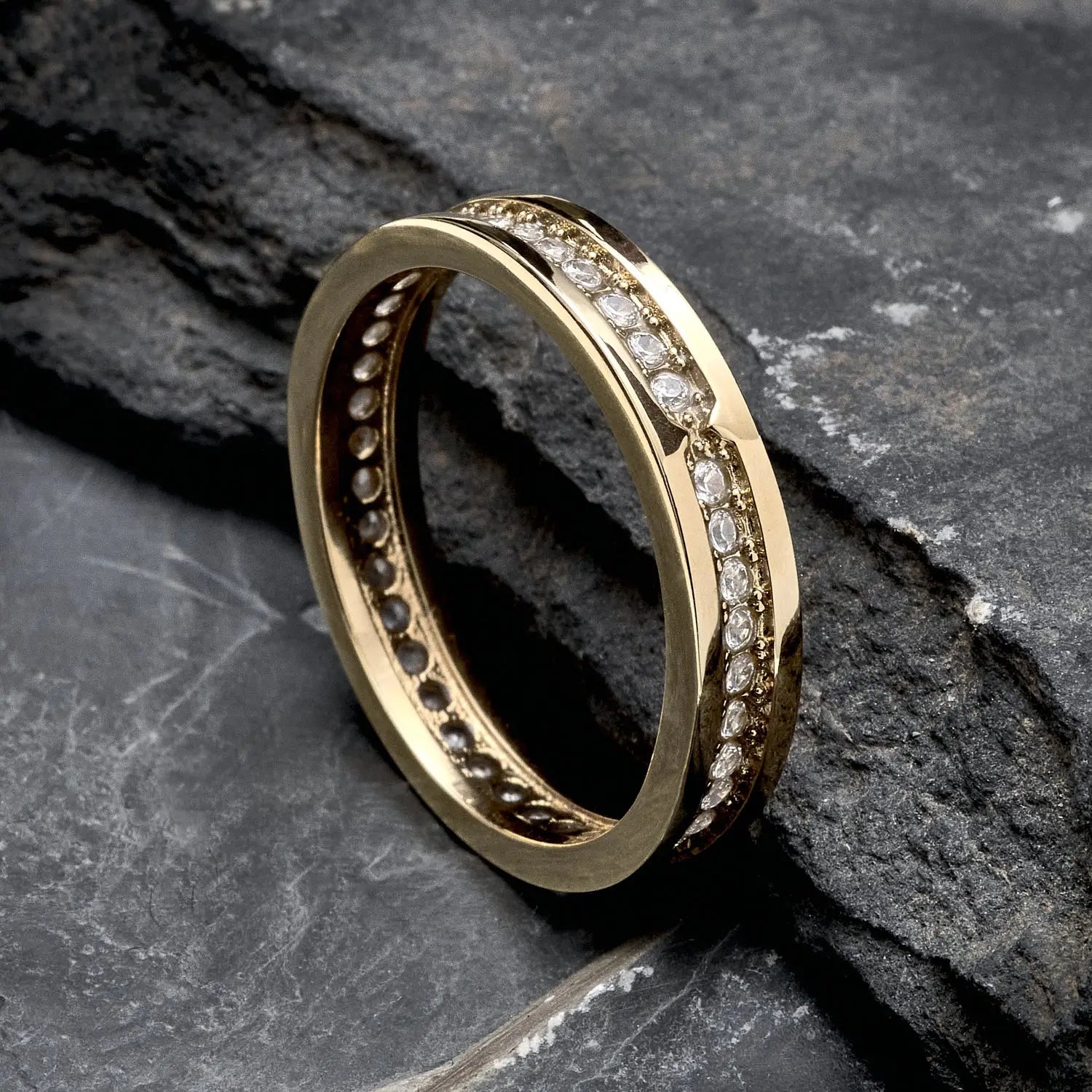 ANILLO SUPREMO-ANILLO HOMBRE-JOYERIA D'ORÉ-ORO LAMINADO 18K CALI