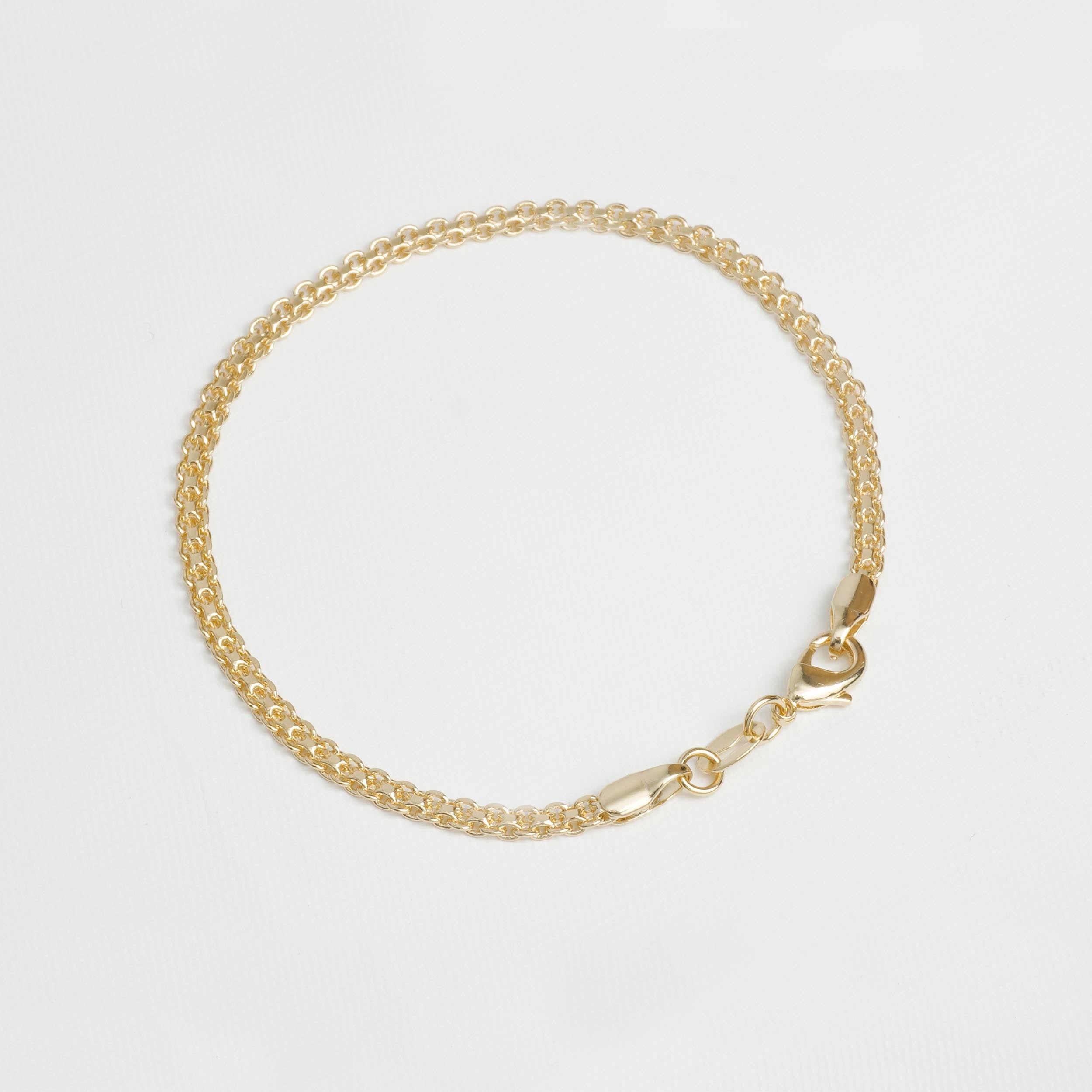 PULSERA TEJIDO CHINO 3MM 16CM EXTENSOR JOYERIA D'ORÉ