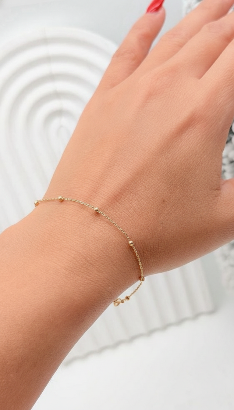 PULSERA BALIN SEPARADO 2MM 16CM JOYERIA D'ORÉ