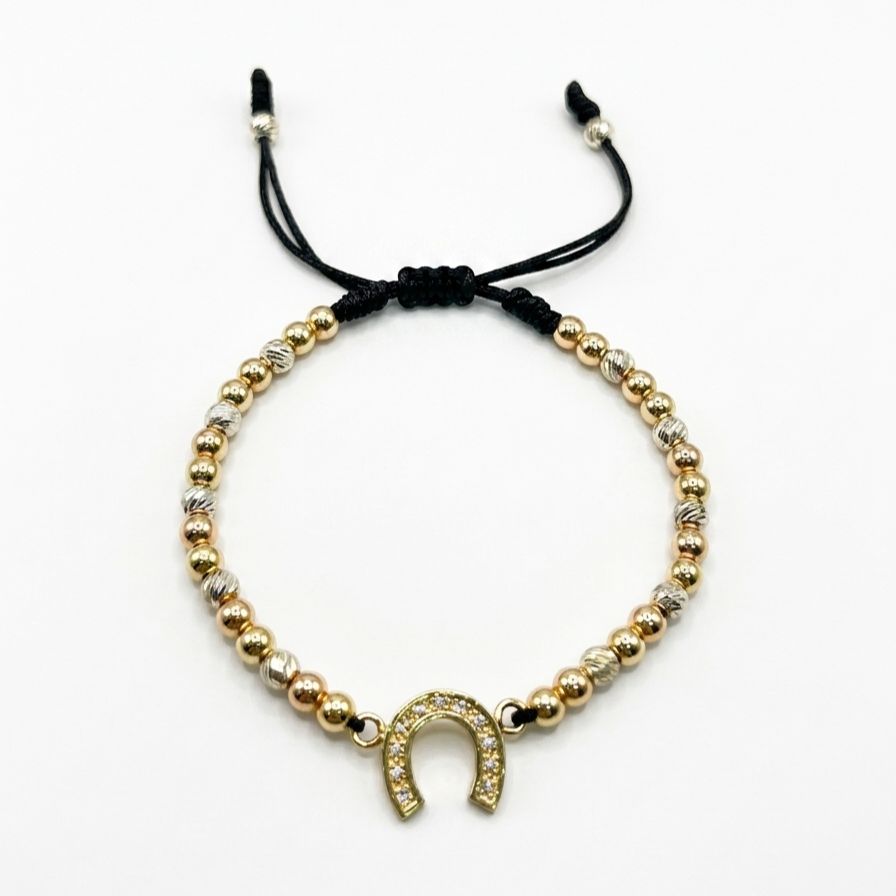 PULSERA CON HERRADURA 4MM