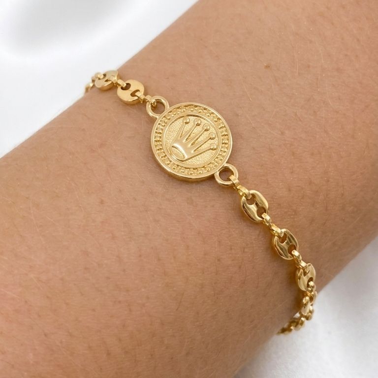 PULSERA GUCCI CON HERRAJE ROLEX 20CM