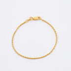 PULSERA LAZO DIAMANTADA 1.4MM 18CM