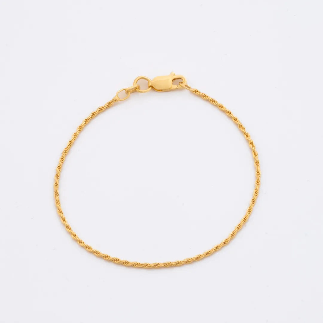 PULSERA LAZO DIAMANTADA 1.4MM 18CM