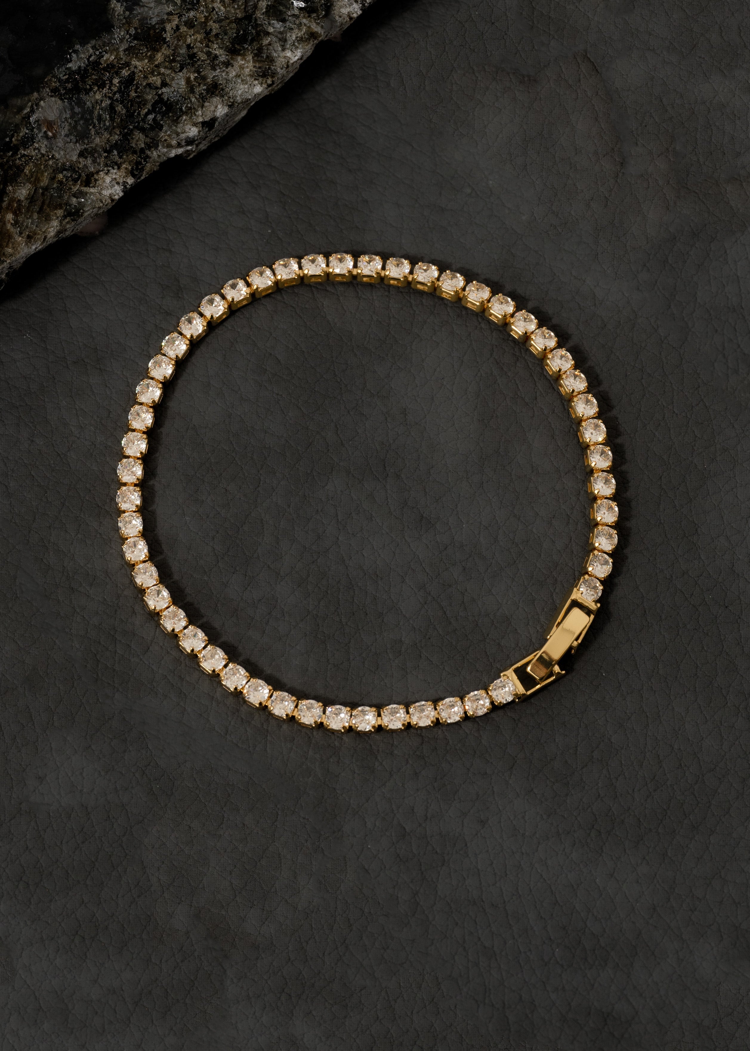 PULSERA TENNIS CRYSTAL 20CM 4MM JOYERIA D'ORÉ