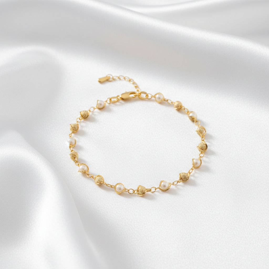 TOBILLERA GOLDEN PEARL 23CM + EXTENSOR