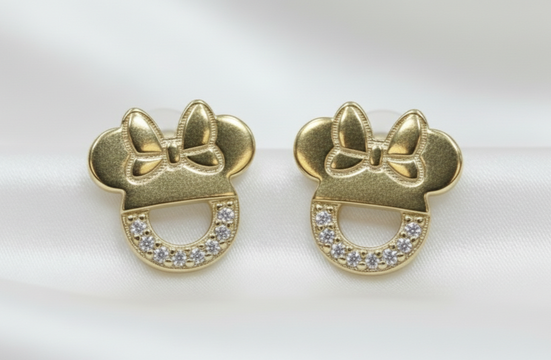 TOPO MINNIE CON CIRCONES 10.6MM