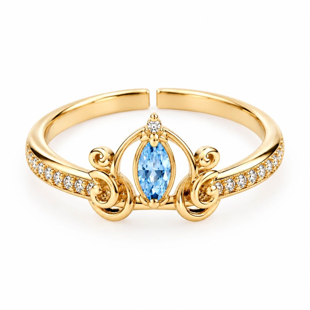 ANILLO AJUSTABLE ATLANTIDA oro laminado 18k cali 2