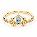 ANILLO AJUSTABLE ATLANTIDA oro laminado 18k cali 2