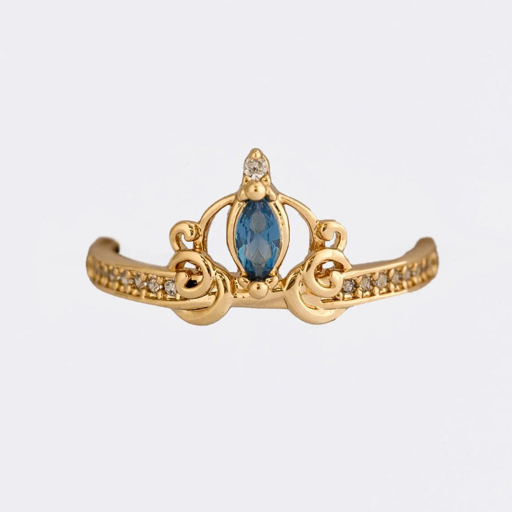 ANILLO AJUSTABLE ATLANTIDA oro laminado 18k cali