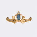 ANILLO AJUSTABLE ATLANTIDA oro laminado 18k cali