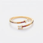 ANILLO AJUSTABLE ETERNA oro laminado 18k cali 2