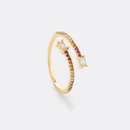 ANILLO AJUSTABLE ETERNA-ANILLO MUJER-JOYERIA D'ORÉ-ORO LAMINADO 18K CALI