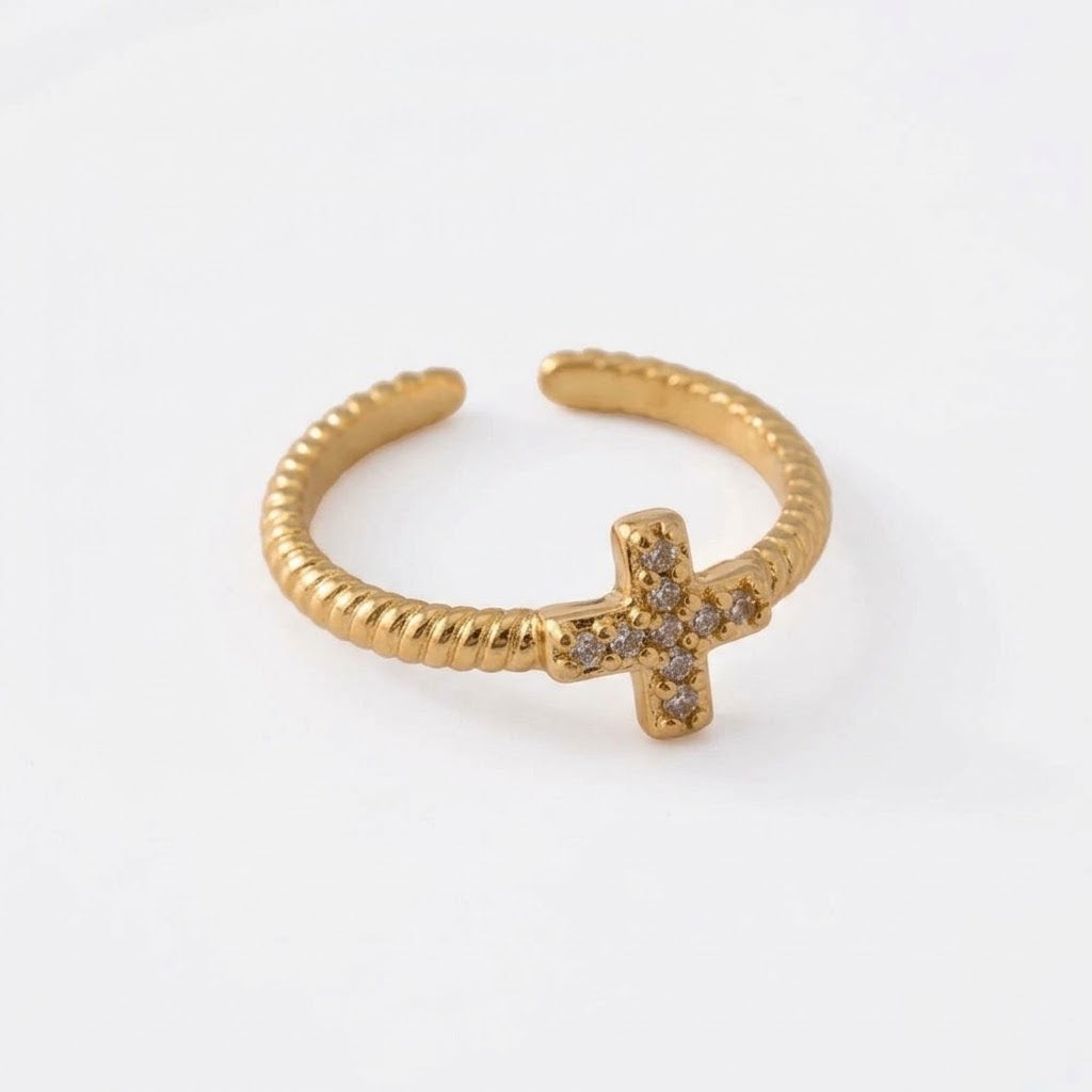 ANILLO AJUSTABLE HOPE oro laminado 18k cali 2