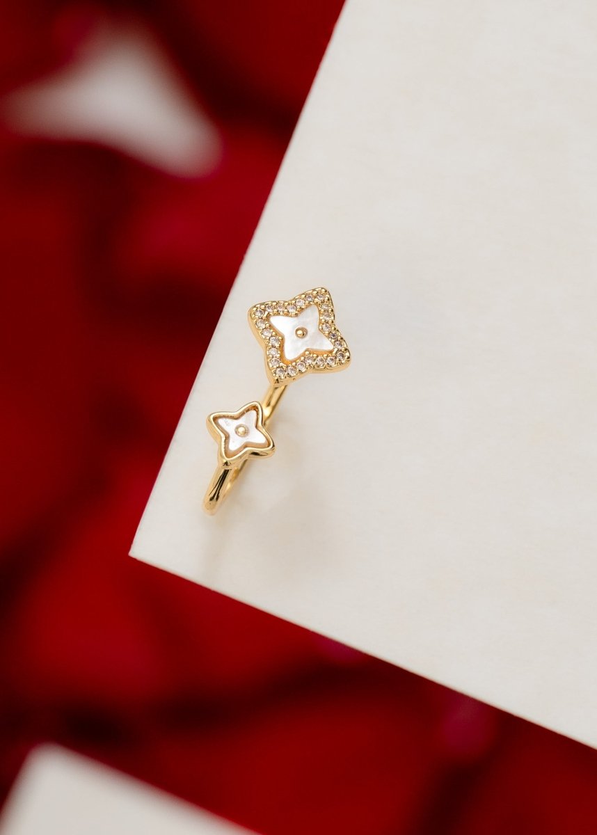 ANILLO AJUSTABLE LOTTUS-ANILLO MUJER-JOYERIA D'ORÉ-ORO LAMINADO 18K CALI