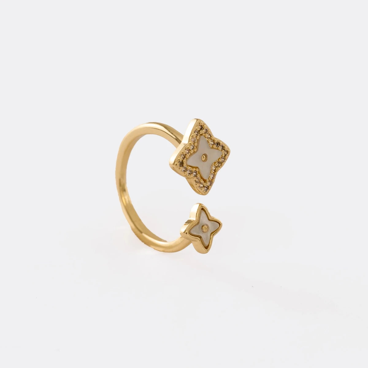 ANILLO AJUSTABLE LOTTUS-ANILLO MUJER-JOYERIA D'ORÉ-ORO LAMINADO 18K CALI