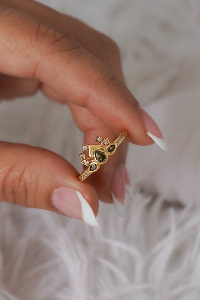 ANILLO AJUSTABLE TIANA-ANILLO MUJER-JOYERIA D'ORÉ-ORO LAMINADO 18K CALI