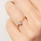 ANILLO CORAZÓN PEQUEÑO oro laminado 18k cali 2