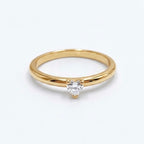 ANILLO CORAZÓN PEQUEÑO oro laminado 18k cali 2