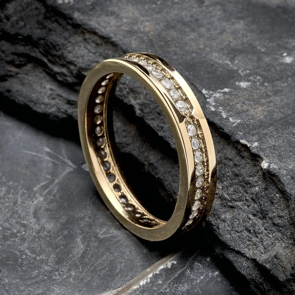 ANILLO SUPREMO oro laminado 18k cali