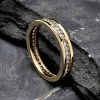 ANILLO SUPREMO oro laminado 18k cali