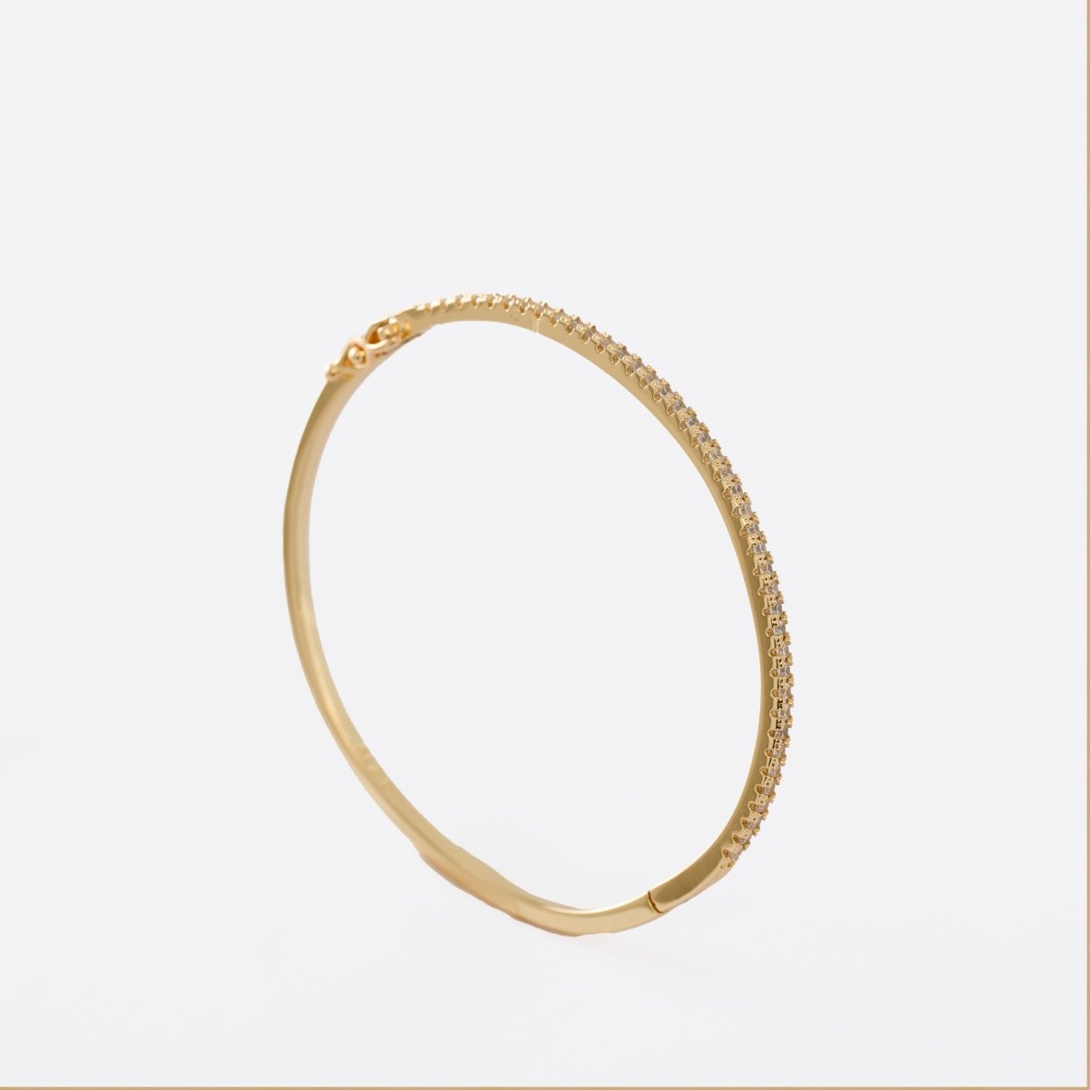 BRAZALETE CRYSTAL SHINE-PULSERAS ORO LAMINADO-JOYERIA D'ORÉ-ORO LAMINADO 18K CALI