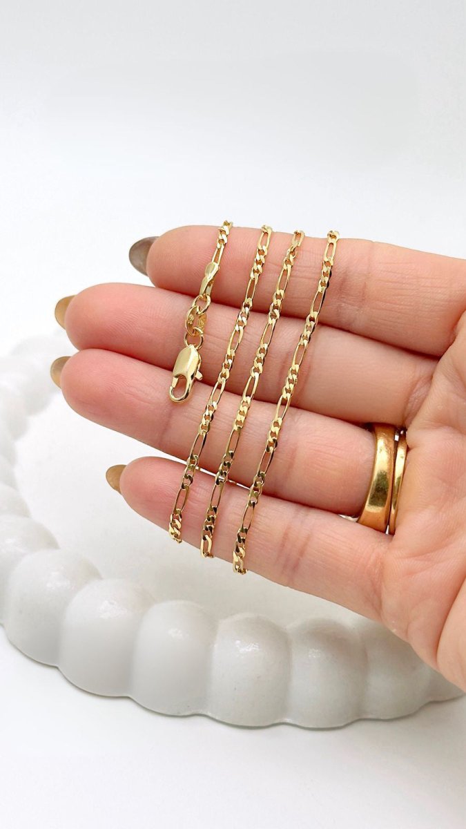 CADENA CARTIER 2MM 60CM-CADENAS-JOYERIA D'ORÉ-ORO LAMINADO 18K CALI