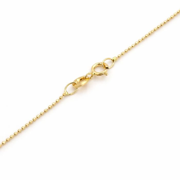 CADENA MILITAR MINI 45CM 0.7MM-CADENAS-JOYERIA D'ORÉ-ORO LAMINADO 18K CALI