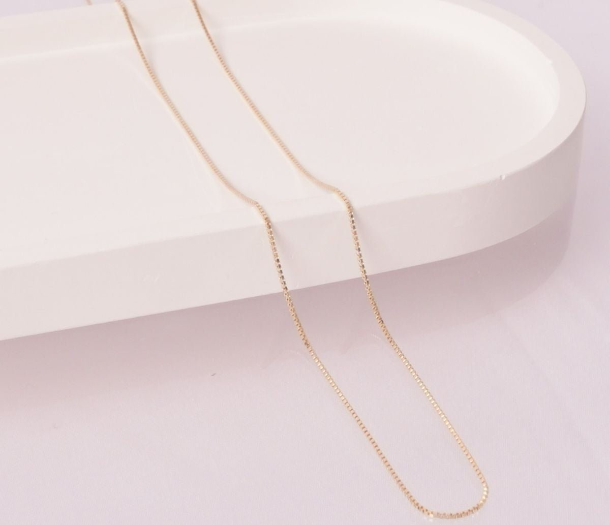 CADENA VENECIANA 60CM-CADENAS-JOYERIA D'ORÉ-ORO LAMINADO 18K CALI