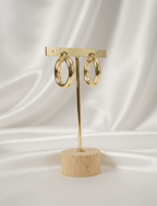 CANDONGA ARO DE TUBO-CANDONGAS-JOYERIA D'ORÉ-ORO LAMINADO 18K CALI