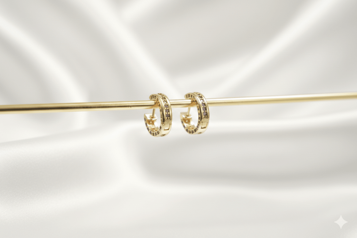 CANDONGA BVLGARI MEDIANA-CANDONGAS-JOYERIA D'ORÉ-ORO LAMINADO 18K CALI