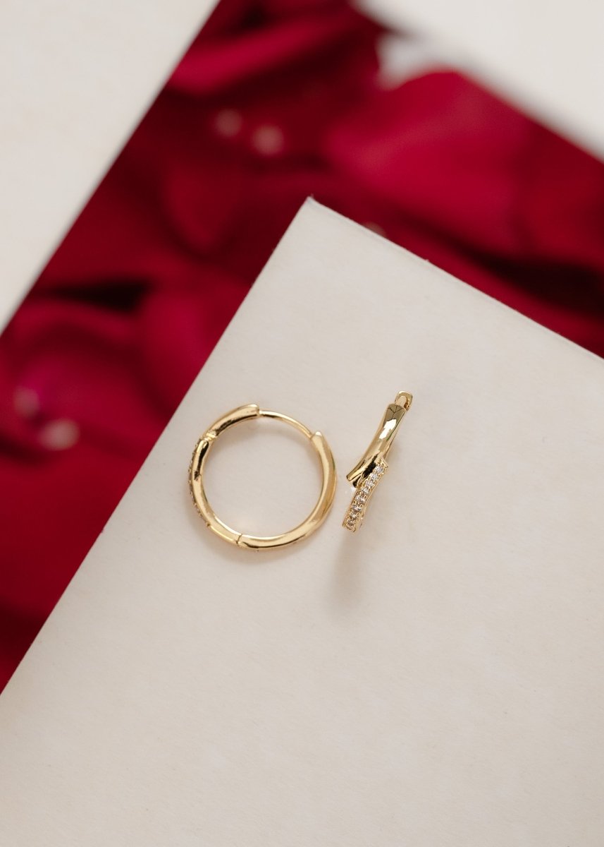 CANDONGA SHINE MEDIANAS-CANDONGAS-JOYERIA D'ORÉ-ORO LAMINADO 18K CALI