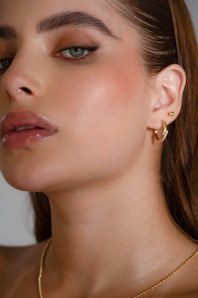CANDONGA SHINE MEDIANAS-CANDONGAS-JOYERIA D'ORÉ-ORO LAMINADO 18K CALI