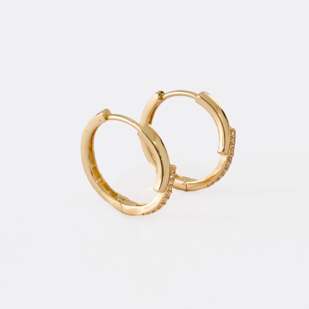 CANDONGA SHINE MEDIANAS-CANDONGAS-JOYERIA D'ORÉ-ORO LAMINADO 18K CALI