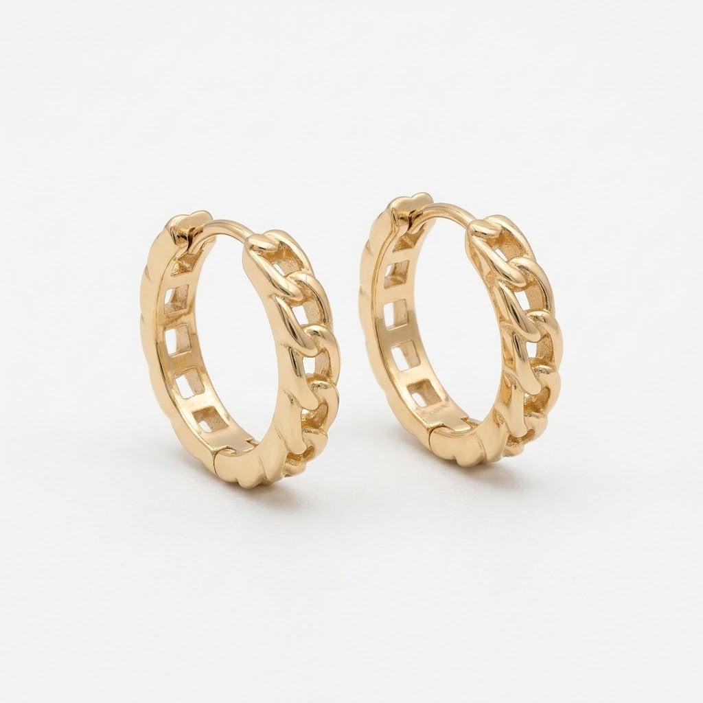 CANDONGA TEJIDO CUBANO oro laminado 18k cali
