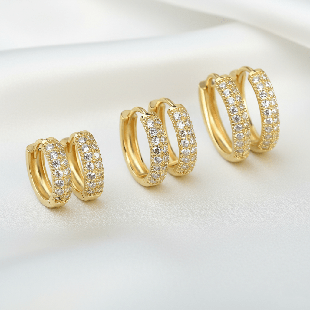 CANDONGAS ECLAT-CANDONGAS-JOYERIA D'ORÉ-ORO LAMINADO 18K CALI
