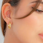 CANDONGAS GUCCI GRANDES-CANDONGAS-JOYERIA D'ORÉ-ORO LAMINADO 18K CALI