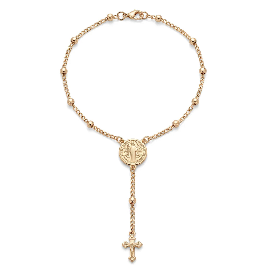 DENARIO BENDICION 18CM oro laminado 18k cali 5