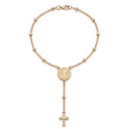 DENARIO BENDICION 18CM oro laminado 18k cali 5