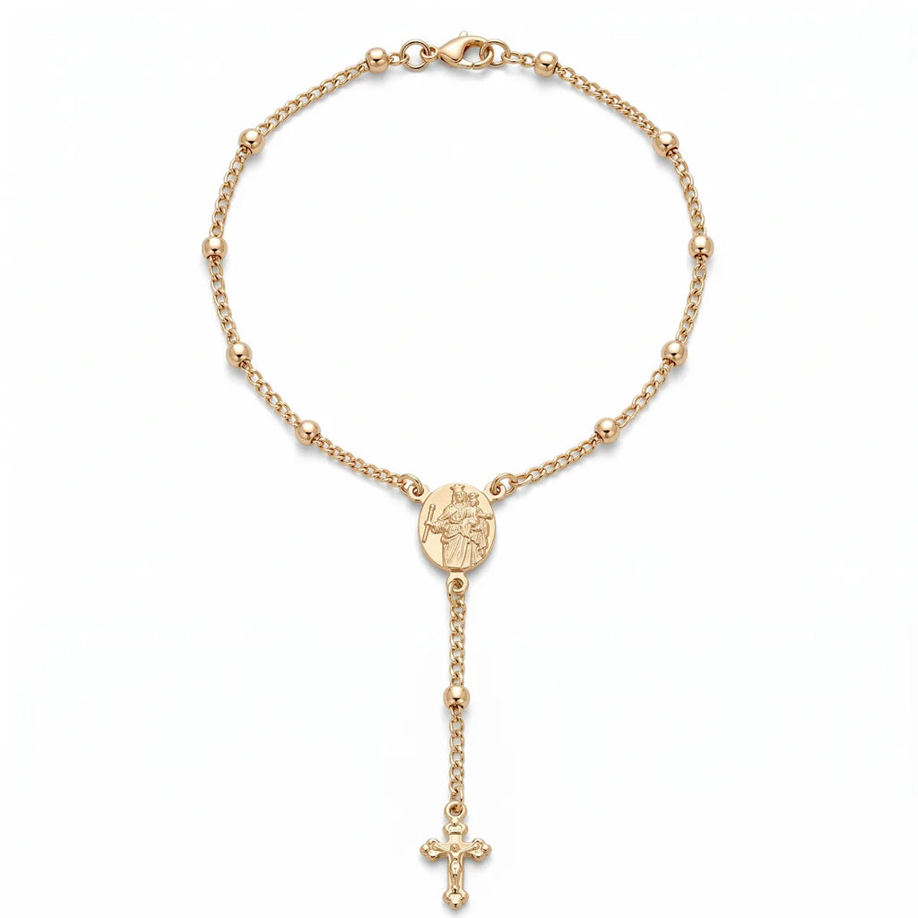 DENARIO BENDICION 18CM oro laminado 18k cali 6