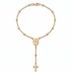 DENARIO BENDICION 18CM oro laminado 18k cali 6