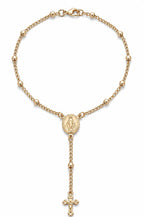 DENARIO VIRGEN MILAGROSA 18CM oro laminado 18k cali 3