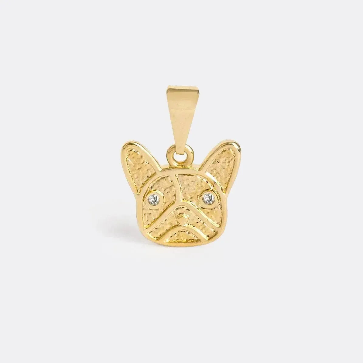 DIJE FRENCHIE LOVE C-DIJES-JOYERIA D'ORÉ-ORO LAMINADO 18K CALI