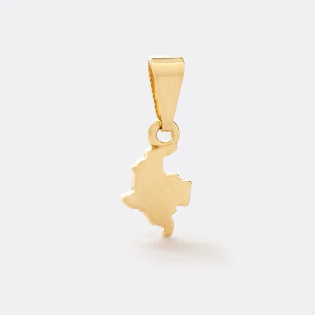 DIJE GOLDEN COLOMBIA-DIJES-JOYERIA D'ORÉ-ORO LAMINADO 18K CALI